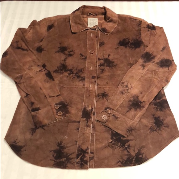 Co Eddy Suede Tie Dyed Jacket 